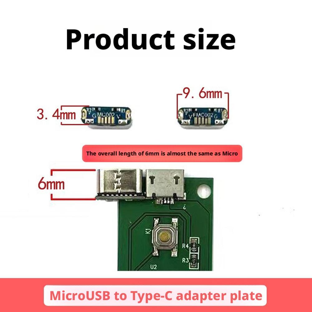 Pcb Holder Clamp - Placa adaptadora M85k MicroUSB a tipo