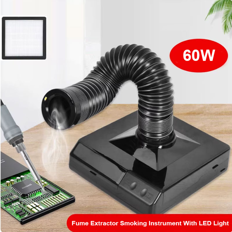 Electronic Repair Tutorial - Extractor de humos de soldador de