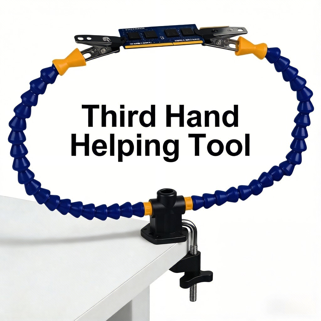 Pcb Holder Clamp - Estación de Soldadura con Tercera Mano,