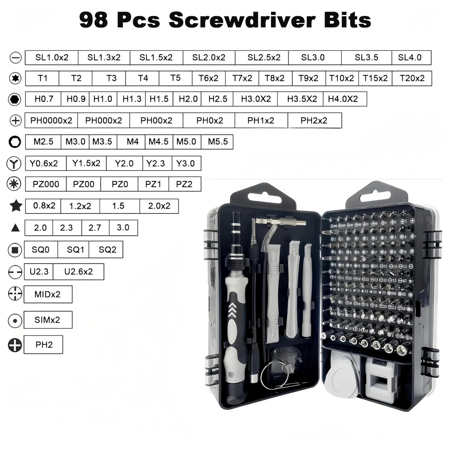 Juego de Destornilladores de P - Electronic Repair Tutorial reseña y precio