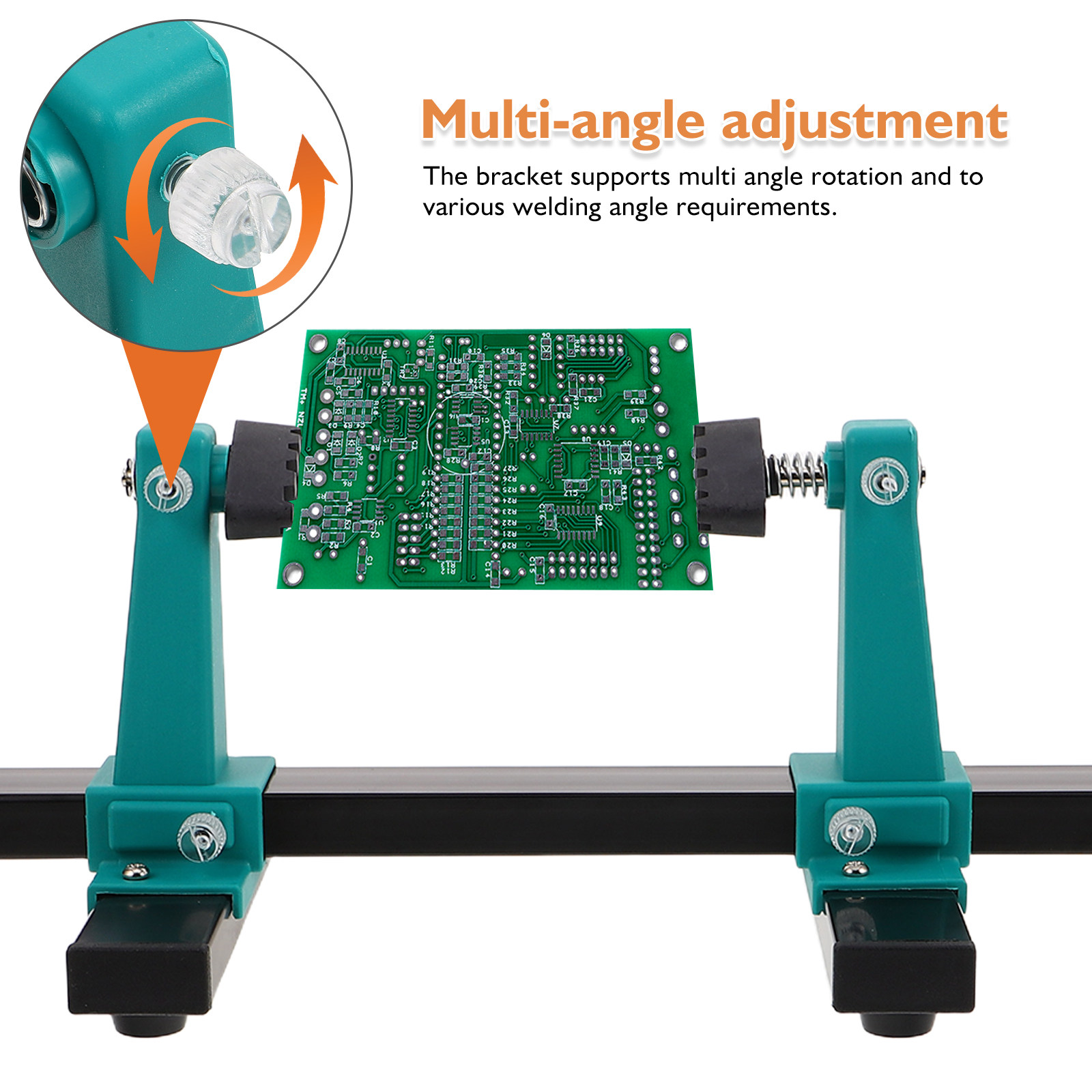 Soporte Ajustable para PCB, Ba - Pcb Holder Clamp reseña y precio