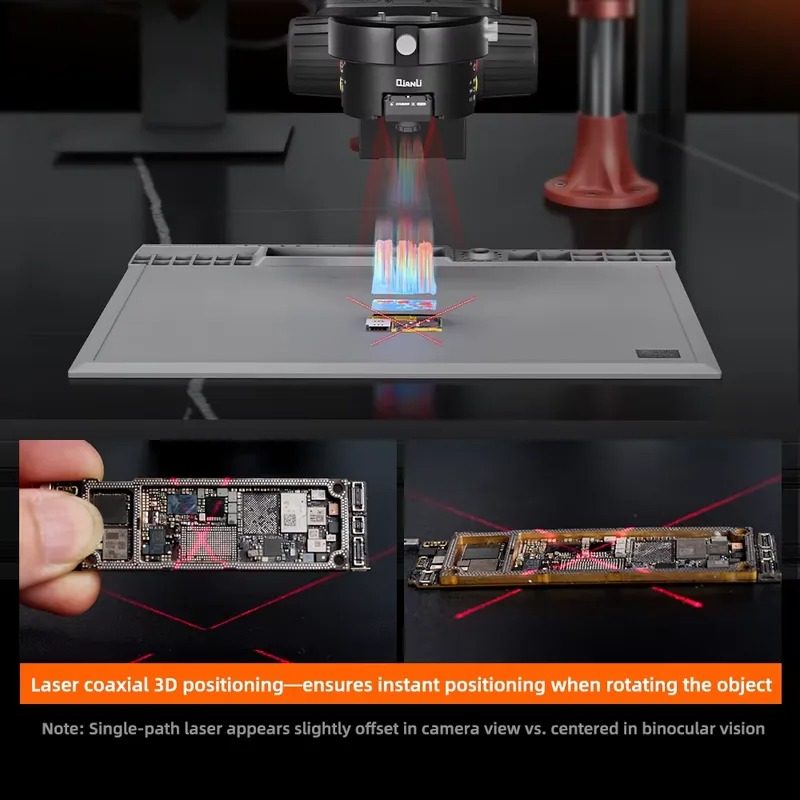 Microscopio Trinocular Qianli  - Electronic Repair reseña y precio