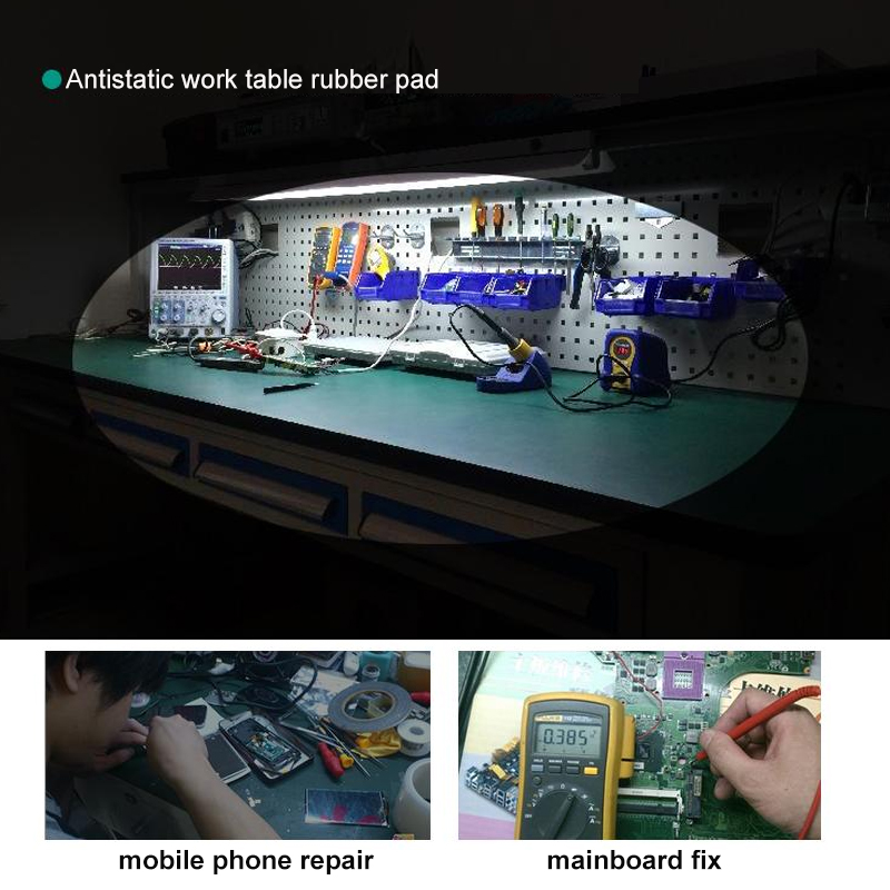 Tapete de trabajo de mesa de 3 - Electronic Repair reseña y precio