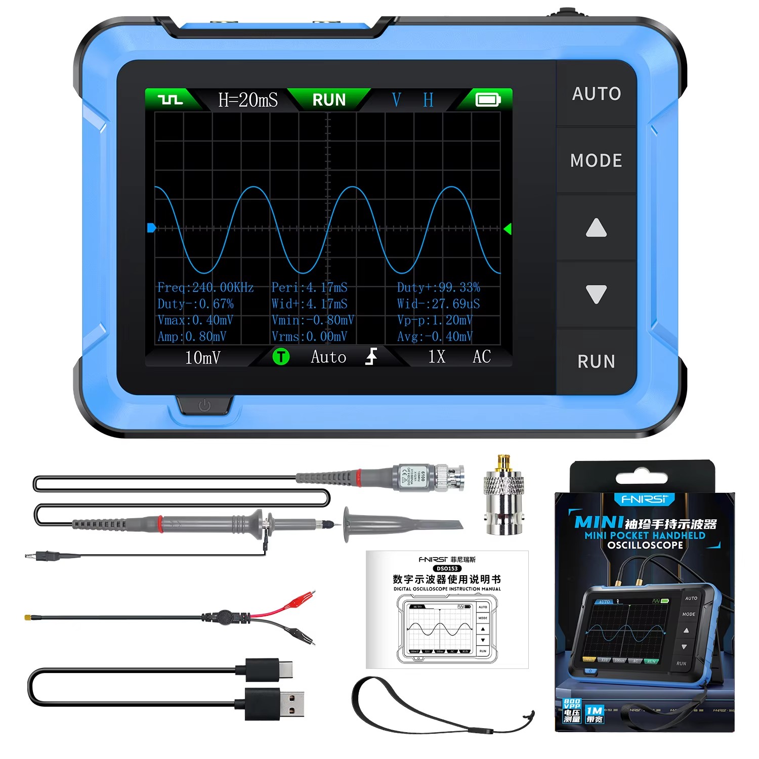 Osciloscopio Digital Portátil  - Electronic Repair reseña y precio