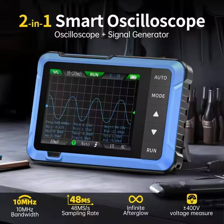 Osciloscopio Digital Portátil  - Electronic Repair reseña y precio