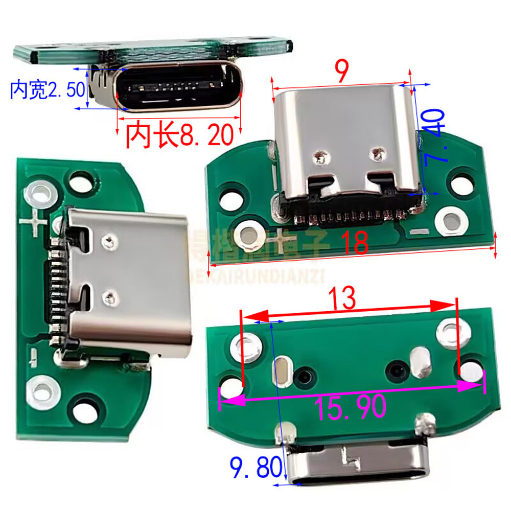 Conectores USB 3.1 Tipo C Hemb - Pcb Holder Clamp reseña y precio